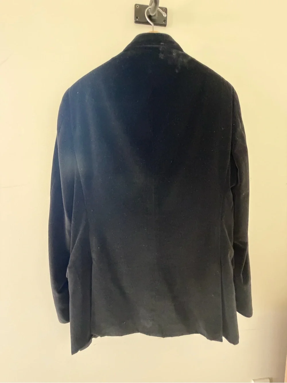 Calvin Klein Black Velvet Sport Coat